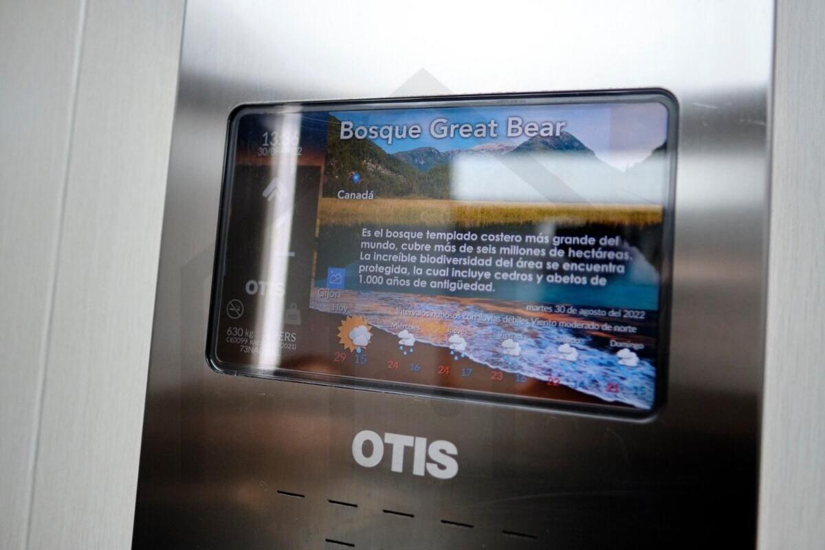 Cervantes - Apartamento A Estrenar Con Parking Gijón Kültér fotó